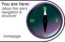 You are here: 'about this site's structure'